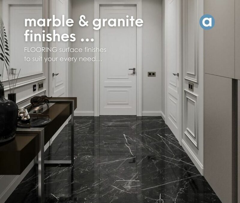 Marble and Granite surface finishes